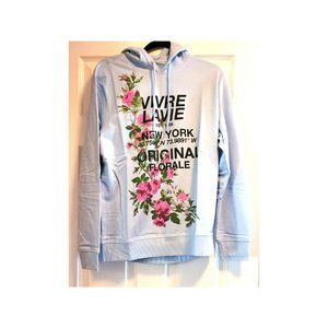 INC Men's Brayden Classic-Fit Long-Sleeve Graphic Front Drawstring Hoodie S&M